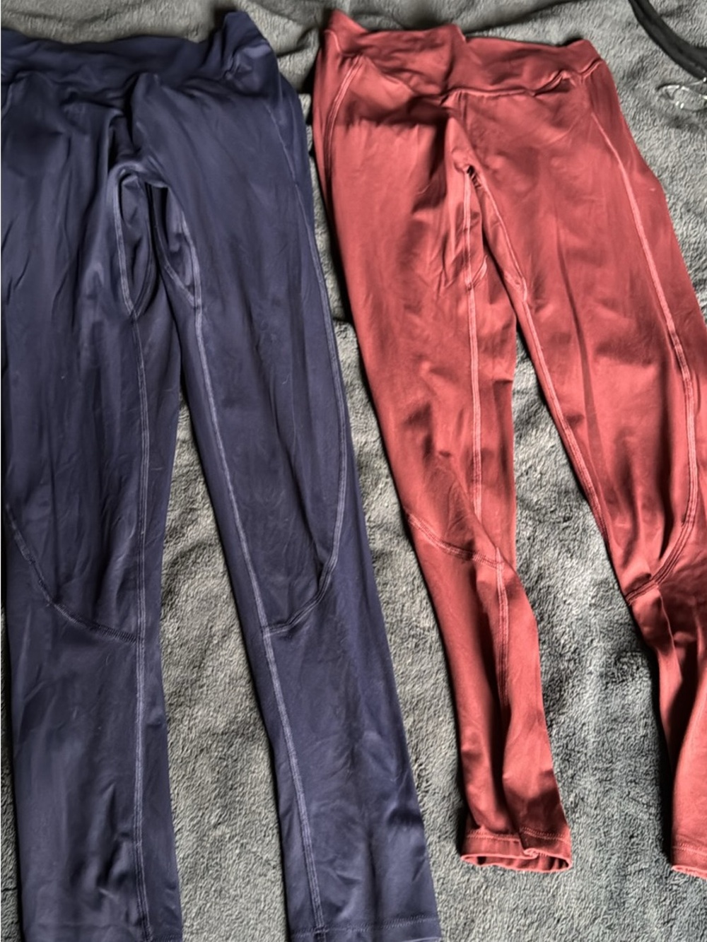 Gymshark women’s Leggings in Navy and Rust